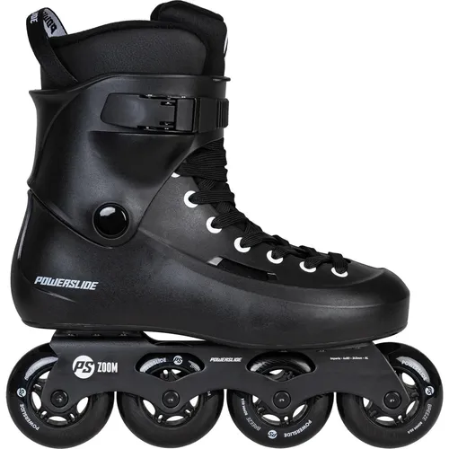 Powerslide Zoom 80 Skates Senior - Größe 45-47 - Hochwertige Inline-Skates für Männer mit 80 mm Rollen und ABEC 7 Kugellagern, ideal für schnelles Fahren und Komfort bei jeder Ausfahrt.