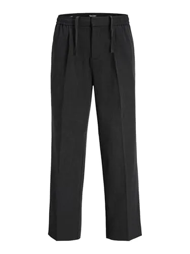 JACK & JONES Male Klassische Hosen Wide Leg Fit - Wanderhosen mit breitem Bein, aus hochwertigem Polyester für Komfort und Bewegungsfreiheit bei Outdoor-Aktivitäten.
