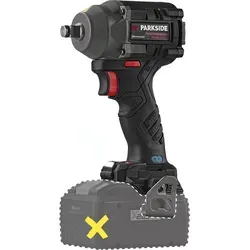 PARKSIDE PERFORMANCE® 20 V Akku-Drehschlagschrauber PPDSSA 20-Li A1 - Schleifmaschinen mit bürstenlosem Motor für hohe Lebensdauer, 600 Nm Drehmoment und integrierter LED-Arbeitsleuchte. Ideal für KFZ-Radmontage und kompatibel mit PARKSIDE Smart-Akkus.