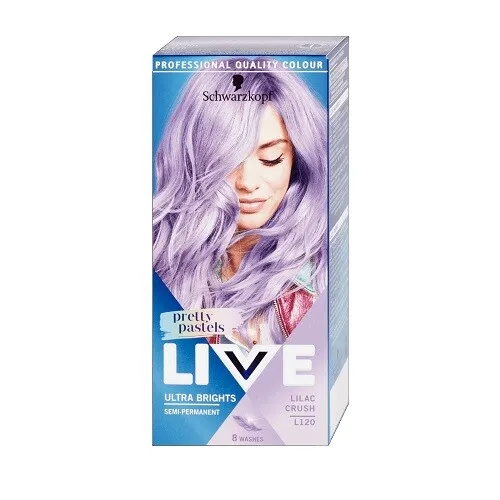 Schwarzkopf Live Ultra Brights Haarfarbe L120 Lilac Crush 95ml