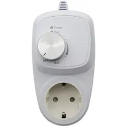 Infrarotheizgerät mit Dimmerfunktion - 1200W - Weiß - Das Infrarotheizgerät bietet eine flexible Leistungseinstellung bis 1200W. Ideal für Heizpaneele und Fußwärmematten, sorgt es für eine benutzerfreundliche und sichere Heizlösung.