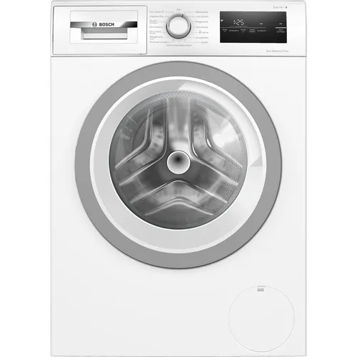 BOSCH WAN28127 Waschmaschine Serie 4 - 8kg Fassungsvermögen, 1400 UpM, energiesparend und extrem leise mit EcoSilence Drive