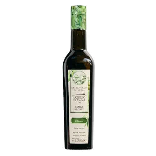 PICUAL Reserva Familiar Olivenöl nativ Extra 500 ml - Castillo de Canena - Speiseöl: Hochwertiges Olivenöl aus Picual-Oliven, ideal für die mediterrane Küche und verleiht Gerichten ein außergewöhnliches Aroma.