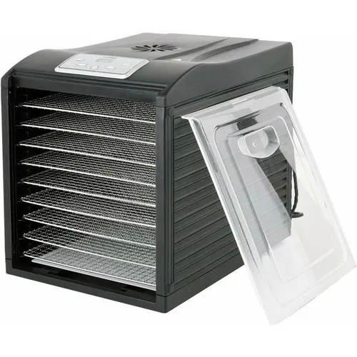 Vorel Dörrautomaten SUSZARKA SPOŻYWCZA 9 SIT, 600-700W - Effizienter Dörrautomaten mit 9 Sieben, ideal zum Trocknen von Obst und Gemüse. Kompakt und benutzerfreundlich für den täglichen Einsatz in der Küche.