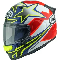 Arai Quantic Stars & Stripes Integralhelm - Rot/Weiß/Blau/Grün - XL - Hochwertiger Integralhelm Arai Quantic mit innovativer Belüftung und herausragendem Tragekomfort. Ideal für anspruchsvolle Fahrer, die Wert auf Sicherheit und Stil legen.