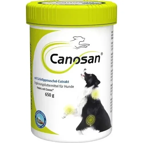 Canosan Pellets für Hunde - 1300 g Gelenkunterstützung mit Grünlippmuschel-Extrakt, hypoallergen und ideal für Gelenkgesundheit