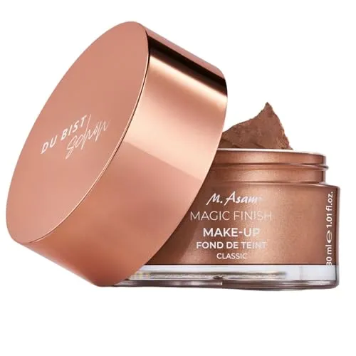 M. Asam Magic Finish Make-up Mousse Classic Special Edition (30ml), 4-in-1 Primer, Make up, Puder & Concealer, Kaschiert, Gleicht aus, Verschönert & Perfektioniert, Für helle bis mittlere Haut