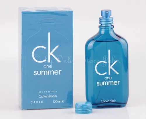 Calvin Klein CK ONE Summer 2018 - 100ml EDT - Unisex Eau de Toilette mit erfrischenden Zitrusnoten, perfekt für den Sommer und ideal für jeden Tag.
