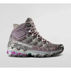 La Sportiva Ultra Raptor II Mid Women GTX - Trailrunning-Schuh für Damen - Wasserdichter Mid-Cut Trailrunning-Schuh mit Gore-Tex-Membran, ideal für Fast Hiking und leichte Exkursionen. Optimaler Komfort und Dämpfung für jedes Abenteuer.