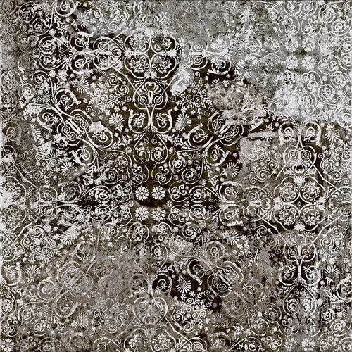 Terrassenplatte Feinsteinzeug Oriental Schwarz 60x60 cm - Rutschhemmend und frostsicher - Terrassenplatten & Gehwegplatten in elegantem Schwarz, ideal für lose Verlegung auf Gras. Besonders reinigungsfreundlich, rutschhemmend und frostsicher für sichere Nutzung bei jedem Wetter.