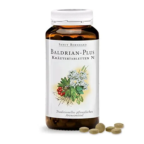 Sanct Bernhard Baldrian-Plus-Kräutertabletten N, 300 Tabletten
