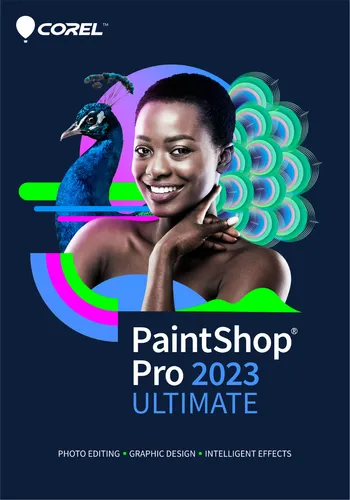 Corel PaintShop PRO 2023 Ultimate - Foto- und Grafikbearbeitung für Windows - Professionelle Bildbearbeitungssoftware mit erweiterten Funktionen, ideal für kreative Projekte und Fotografie-Enthusiasten.