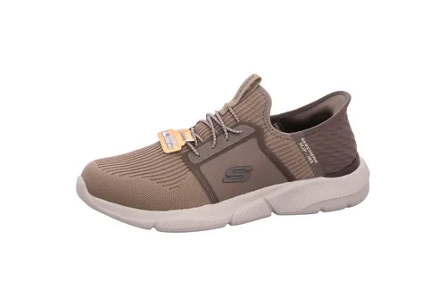 Skechers Adult Master-Artikel Ingram Slip-Ins Brackett grau Gr. 41 - Herren-Sneaker mit bequemer Slip-In Funktion, ideal für müheloses Anziehen und hohen Tragekomfort.