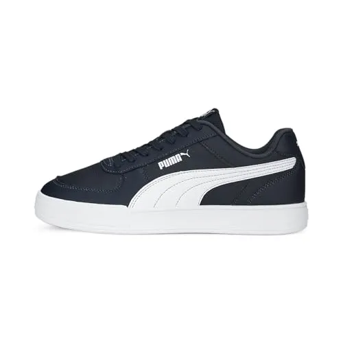 PUMA Unisex Adults' Fashion Shoes CAVEN Trainers & Sneakers, PARISIAN NIGHT-PUMA WHITE, 43