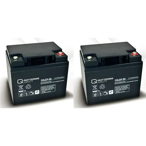 Ersatzakku für Invacare Orion Elektromobil 24V 50Ah AGM - Behinderten-Bedarf, wartungsfreier AGM Zyklenakku mit langer Lebensdauer von bis zu 10 Jahren, ideal für Rollstühle und Elektromobile.