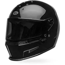 BELL Eliminator Helm - Gloss Black - Der BELL Eliminator Helm vereint leichtes Design und perfekte Passform für ein selbstbewusstes Fahrerlebnis. Ideal für Straßenabenteuer und kompatibel mit beschlagfreien Visiere.