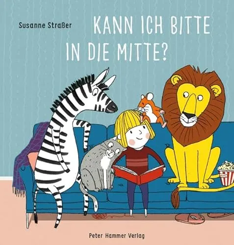 Kann ich bitte in die Mitte? - Kinderbuch über Freundschaft und das Teilen, ideal für kleine Leser, die soziale Fähigkeiten entwickeln möchten.