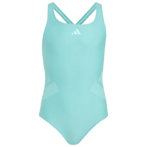 adidas Kinder 3 Bar Logo C-Back Badeanzug Gr. 170 türkis - Stylischer Badeanzug in Türkis, Größe 170, aus 78% recyceltem Polyamid und 22% Elasthan. Ideal für Schwimmaktivitäten und bietet optimalen Tragekomfort. Entdecken Sie weitere adidas Produkte im Bergfreunde.de Online-Shop!