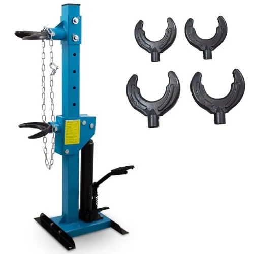 Bituxx 3T Hydraulischer Federspanner - Federkompressoren mit 3 Tonnen Belastbarkeit, ideal für professionelle Mechaniker und Heimwerker. Flexibel einsetzbar für verschiedene Fahrzeugtypen dank einer Kompressionslänge von 90 bis 400 mm.