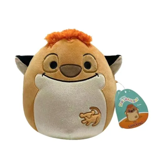 Squishmallows SQDI00551 - Timon 20 cm, offizielles Jazwares Plüsch, superweiches Kuscheltier