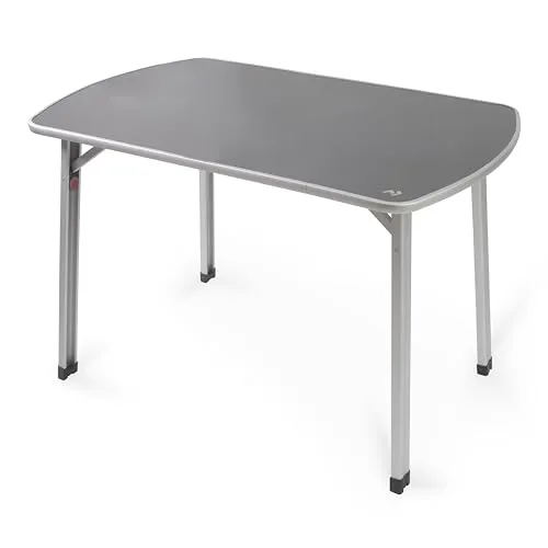 Kampa Dometic Campingtisch Awning Table 110cm - Camping Tisch, klappbar und leicht mit nur 8,1 kg, ideal für Outdoor-Aktivitäten und einfach zu transportieren.
