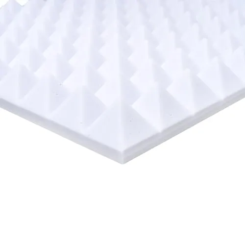 Quiet Please Basotect® Pyramidenschaum Noppenschaum 1000x500x50mm - Effektiver Schallschutz für Wand und Decke: Der Basotect® Pyramidenschaum reduziert unerwünschte Geräusche und sorgt für eine angenehme Akustik. Ideal für den professionellen Einsatz in Räumen.