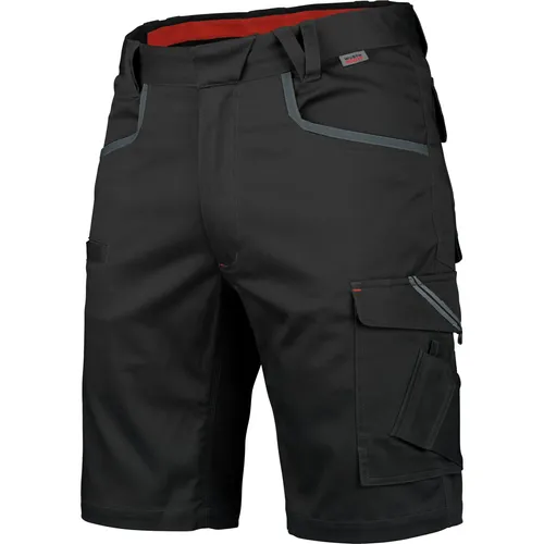 WÜRTH MODYF Arbeitsshorts Stretch X - Herren Shorts mit Reißverschluss - Arbeitsshorts für Herren, ideal für den Sommer. Bietet 10 Taschen für Werkzeuge und maximale Bewegungsfreiheit dank elastischem Stretchmaterial.