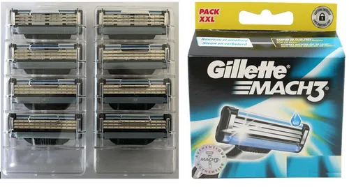 GILLETTE MACH 3  RASIERKLINGEN 8er Blister ohne OVP NEUWARE