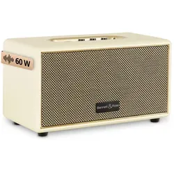 Bennett Ross BB-860CW Blackmore - Premium Bluetooth Lautsprecher in Creme-Weiß, 60W kraftvolle Musikleistung für satten Sound und drahtlosen Musikgenuss