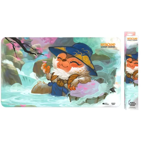 Riftbound: League of Legends TCG Spiritforged Teemo Spielmatte - Hochwertige Spielmatte für das Trading Card Game, ideal für Fans von League of Legends. Robuste Oberfläche und rutschfester Untergrund sorgen für ein optimales Spielerlebnis.