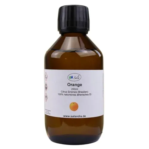 Sala Orangenöl Brasilien ätherisches Öl süß naturrein 250 ml Glasflasche