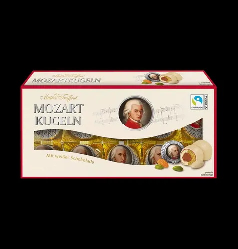 MaitreTruffout Mozartkugeln mit weißer Schokolade 200 g GUNZ - Fin 9002859118593