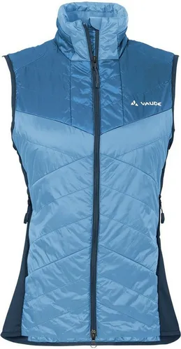 VAUDE Steppweste Wo Sesvenna Vest IV ultramarine - Steppwesten für Damen, umweltfreundlich und mit PrimaLoft®-Isolierung für optimale Wärme bei Ski- und Bergtouren, zudem klimaneutral und aus recycelten Materialien gefertigt.