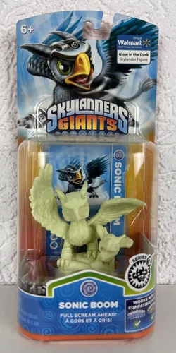 Glow in the Dark Sonic Boom Skylanders Giants Figur exclusive Variante Neu Gitd