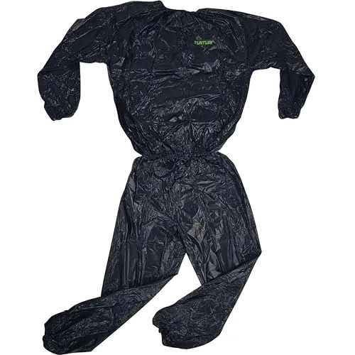 Tunturi Schwitzanzug -Sauna Suit - Saunaanzug - XXL - Schwarz