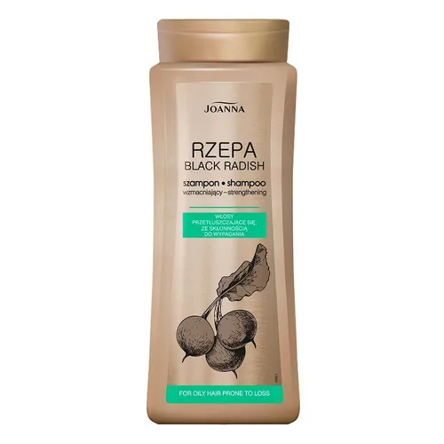 Rzepa Szampon Wzmacniający do Przetłuszczających się Włosów - Shampoo für fettiges Haar, mit stärkenden Inhaltsstoffen für gesundes und volles Haar.