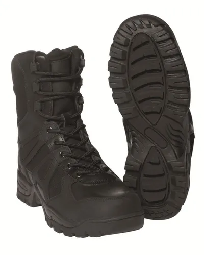 Einsatzstiefel Generation II schwarz - BW Kampfstiefel NEU - Robuste Stiefel für den Einsatz, ideal für Outdoor-Aktivitäten und extreme Bedingungen, Größe 9