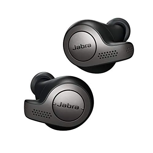 Jabra Elite 65t - Kabellose In-Ear Kopfhörer mit ANC - Kopfhörer mit Active Noise Cancellation, bis zu 5 Stunden Akkulaufzeit und hervorragendem Klang für ungestörtes Hören unterwegs.