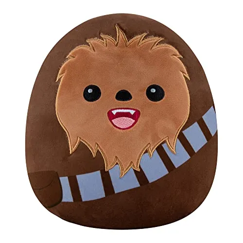 Squishmallows Chewbacca 25cm Kuscheltier - Kuscheliges Chewbacca-Stofftier in 25 cm, ideal zum Kuscheln und Spielen, sorgt für Freude bei Groß und Klein.