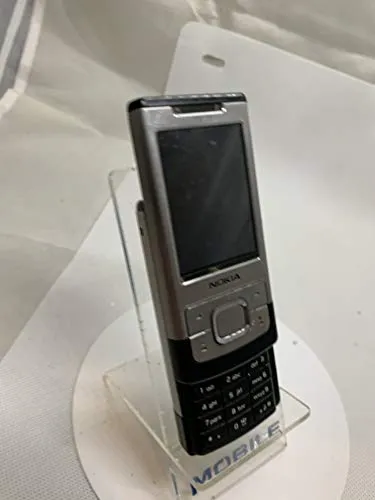 Nokia 6500 Slide Silver - Simlockfreies Handy - Elegantes Handy mit 3,2 MP Carl Zeiss Kamera und kratzfester Edelstahl-Oberfläche. Ideal für Fotografie und Videotelefonie dank UMTS und LED-Blitzlichtern.