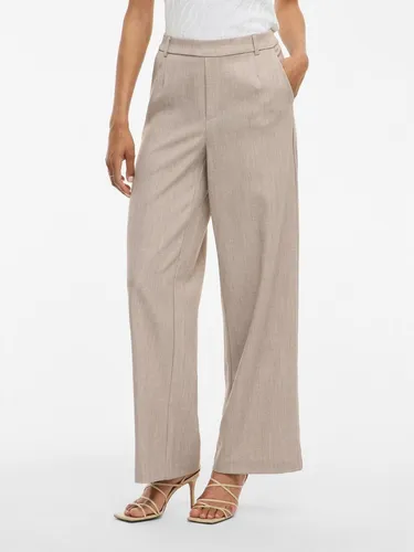 Vila Vivarone Hw Wide Pant - Noos - Stilvolle Hose für Erwachsene mit weitem Bein und hoher Taille. Komfortabler elastischer Bund und praktische Seitentaschen machen sie ideal für jeden Anlass.