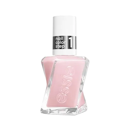 Gel by Essie Nagellack, langanhaltender Nagellack mit glänzendem Finish, Professionelle Nagellackfarbe, Maniküre ohne UV-Licht & bis zu 15 Tage Halt, Farbe: Nr. 10 sheer fantasy, Rosa, 1 x 13,5 ml