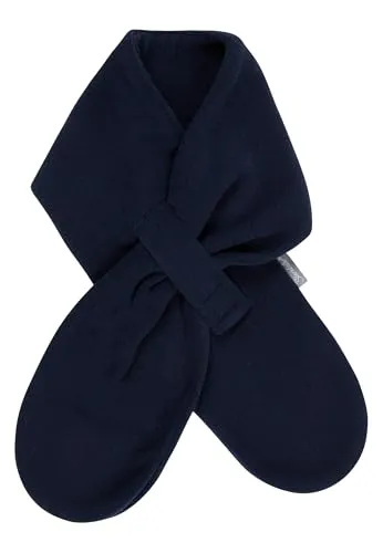Sterntaler Schal aus Microfleece, gefüttert, mit Klettverschluss, zum Durchziehen - unisex Accessoires für Babys & Kleinkinder - warm, bequem und praktisch - marine, Gr. 70cm