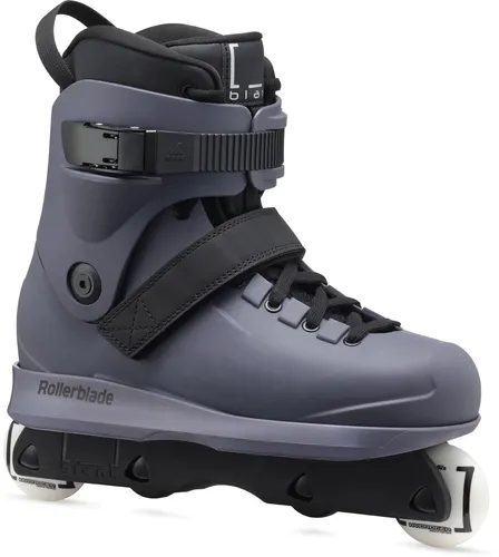 ROLLERBLADE BLANK TEAM Inline Skate 2025 pigeon - 44,5-45 - Stunt Skates für Street- und Park-Skater, entwickelt für ultimative Performance mit Hydrogen-Rollen und Direct Mount Soul-Platten für optimale Kontrolle und Geschwindigkeit.