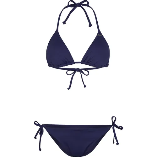 O'Neill Bustier-Bikini ESSENTIALS CAPRI - BONDEY BIKINI SET - Neckholder-Bikinis mit Bindebändern an der Bikinihose für eine perfekte Passform und sportlichen Look. Pflegeleicht und elastisch, ideal für den Strand.