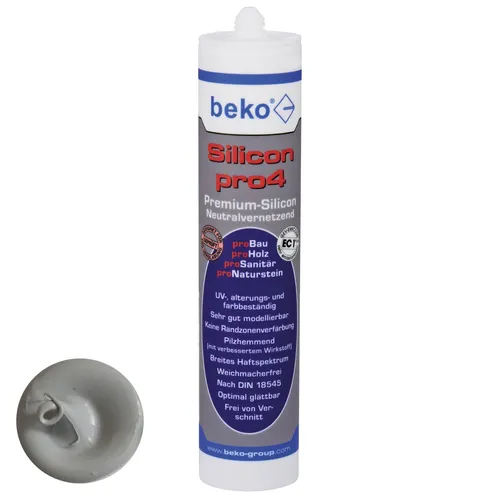 beko Silicon pro4 Premium Neutralvernetzende Dichtung 310 ml