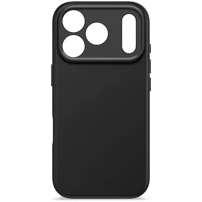 Decoded iPhone 17 Pro Silikon Hülle - Phantom Black - Sonstiges Handyzubehör, bietet robusten Schutz für Rück- und Seitenflächen, ideal für den täglichen Gebrauch und perfekt passend zum Apple iPhone 17 Pro.