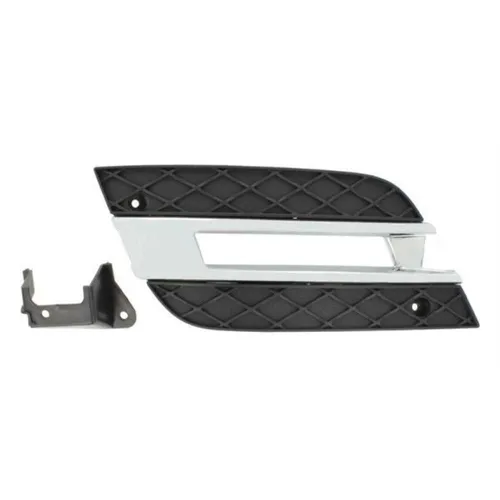 Lüftungsgitter Stoßfänger rechts für Mercedes-Benz M-Klasse W164 - Stoßstangen & -verstärker, hochwertiges Lüftungsgitter in chrom/schwarz für optimale Kühlung, passend für Modelle ab 2009 mit Tagfahrleuchte (LED)