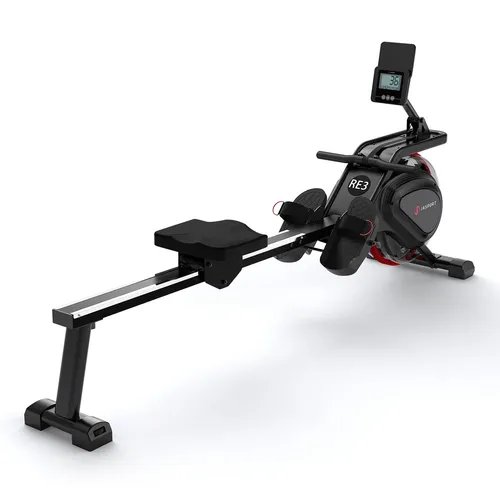 JASPORT RE3 Wasser-Rudergerät – Leiser Heimtrainer für effektives Ganzkörpertraining - Das JASPORT RE3 überzeugt mit einem 14L Wassertank für gleichmäßigen Widerstand. Ideal für platzsparendes Training, bietet es Komfort und hohe Stabilität bis 150 kg. Perfekt für Zuhause!