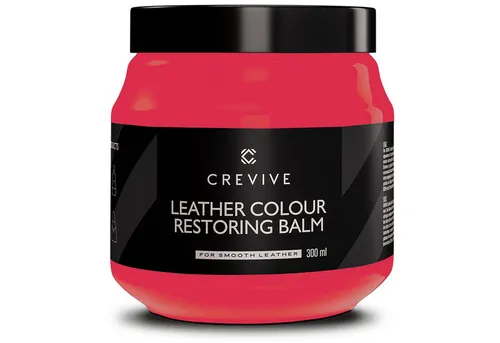 CREVIVE Lederpflege 300 ml - Effektive Lederreparatur - Autopflege & Motorradpflege - Ideal zur Reparatur und Pflege von Echtleder wie Sofas, Autositzen und Taschen. Sehr ergiebig und dickflüssig für optimale Ergebnisse.